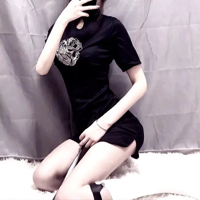 雨中的树